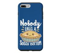 Carcasa para iPhone 7 Plus/8 Plus Nobody Likes A Soggy Bottom British Baking Texto Blanco