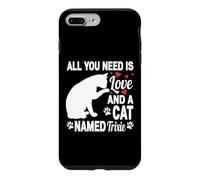 Carcasa para iPhone 7 Plus/8 Plus Nombre Personalizado de Gato Trixie Cute Kitten Pet Lover