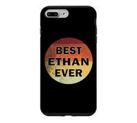 Carcasa para iPhone 7 Plus/8 Plus Nombre Personalizado Ethan I Love Ethan Retro Vintage Style