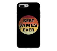 Carcasa para iPhone 7 Plus/8 Plus Nombre Personalizado James I Love James Estilo Vintage Divertido