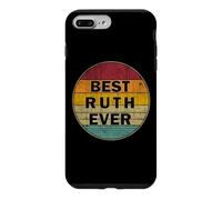Carcasa para iPhone 7 Plus/8 Plus Nombre Personalizado Ruth I Love Ruth Retro Vintage Style