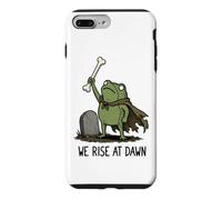 Carcasa para iPhone 7 Plus/8 Plus Nos levantamos al Amanecer Temporada Espeluznante Rana Meme Zombie Halloween