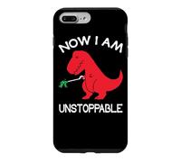Carcasa para iPhone 7 Plus/8 Plus Now I'm Unstoppable - Funny T-Rex Dinosaur