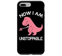 Carcasa para iPhone 7 Plus/8 Plus Now I'm Unstoppable - Funny T-Rex Dinosaur