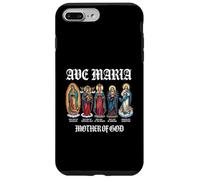 Carcasa para iPhone 7 Plus/8 Plus Nuestra Señora la Santísima Madre Títulos Marianos Latinos Católica