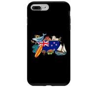 Carcasa para iPhone 7 Plus/8 Plus Nueva Zelanda Bandera Nueva Zelanda Kiwi Bird Neozelandés