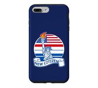 Carcasa para iPhone 7 Plus/8 Plus Nuevo Ciudadano Americano con Estatua de la Libertad