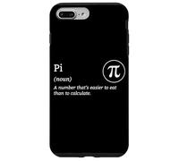 Carcasa para iPhone 7 Plus/8 Plus Número Pi más fácil Que calcular la definición Amantes de Las matemáticas