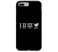 Carcasa para iPhone 7 Plus/8 Plus Números Romanos franceses Un Deux Trois Quatre Chiste Divertido