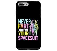 Carcasa para iPhone 7 Plus/8 Plus Nunca te Tires un Pedo en tu Traje Espacial Astronauta Divertido