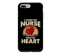 Carcasa para iPhone 7 Plus/8 Plus Nurses Couple Gift Super Hot Nurse Stole My Heart Valentines