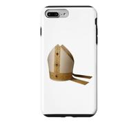 Carcasa para iPhone 7 Plus/8 Plus Obispo Mitre Vestimenta Litúrgica Católica Clero Fe