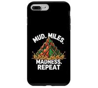 Carcasa para iPhone 7 Plus/8 Plus Obstacle Course Racing Mud Miles Madness Repeat