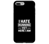 Carcasa para iPhone 7 Plus/8 Plus Odio Correr Pero aquí Soy Gracioso Diciendo