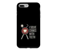 Carcasa para iPhone 7 Plus/8 Plus Odontólogo forense Investigador Dental Laboratorio de Crimen Regalo