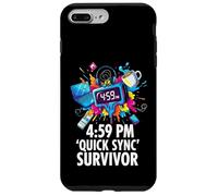 Carcasa para iPhone 7 Plus/8 Plus Office Worker 4:59 PM Quick Sync Survivor Meme