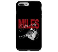 Carcasa para iPhone 7 Plus/8 Plus Oficial Miles Davis Distressed Photo Jazz Legend