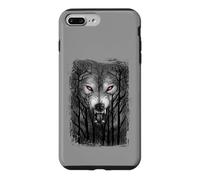Carcasa para iPhone 7 Plus/8 Plus Oficial Spiral Forest Wolf Gothic Fantasy