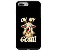 Carcasa para iPhone 7 Plus/8 Plus Oh My Goat Screaming Dibujos Animados Funny Divertido Meme Cabra