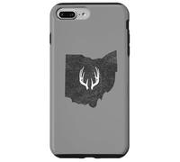 Carcasa para iPhone 7 Plus/8 Plus Ohio OH Deer Hunting Shed Antlers Design