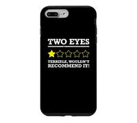 Carcasa para iPhone 7 Plus/8 Plus Ojo de Cristal de prótesis de Ojo Medio Ciego Divertido