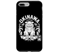 Carcasa para iPhone 7 Plus/8 Plus Okinawa Japón Guardian Shisa Lion Retro Hanko Kanji Souvenir