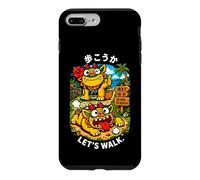 Carcasa para iPhone 7 Plus/8 Plus Okinawa japonés Shisa Beach Path Kawaii Kanji Souvenir