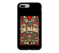 Carcasa para iPhone 7 Plus/8 Plus Okinawa Shisa Guardians Island Heritage - Recuerdo japonés
