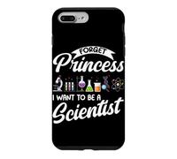 Carcasa para iPhone 7 Plus/8 Plus Olvídate de la Princesa Quiero ser científico Física Chicas