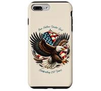 Carcasa para iPhone 7 Plus/8 Plus One Nation, One God - Vintage Watercolor Eagle 1776-2026 250
