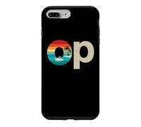 Carcasa para iPhone 7 Plus/8 Plus Op Ocean Vintage Pacific Ocean Beach Sun Palm Trees Retro