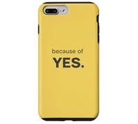 Carcasa para iPhone 7 Plus/8 Plus Optimismo Mensaje Positivo Cita alentadora Chiste gráfico