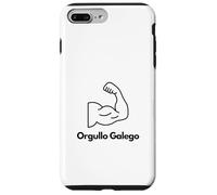Carcasa para iPhone 7 Plus/8 Plus Orgullo Galego Escudo de Galicia Tradicional Reino
