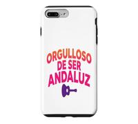 Carcasa para iPhone 7 Plus/8 Plus Orgulloso De Ser Andaluz Camiseta Cultural Española