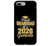 Carcasa para iPhone 7 Plus/8 Plus Orgulloso Padre de una Clase 2026, Graduado de último año, 26