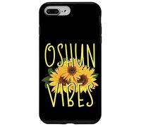 Carcasa para iPhone 7 Plus/8 Plus Oshun Orishas Goddess Oxum Ifa Yoruba Religion Black