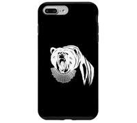 Carcasa para iPhone 7 Plus/8 Plus Oso con Ruth Bader Ginsburg Collar I Dissent RGB