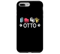 Carcasa para iPhone 7 Plus/8 Plus Otto Nombre de Perro Personalizado Otto Pet Lover