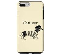 Carcasa para iPhone 7 Plus/8 Plus Oui-ner, Perro Weiner francés, Perro Salchicha, Teckel