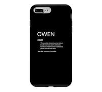 Carcasa para iPhone 7 Plus/8 Plus Owen Is The Best Funny Name Definition Owen
