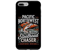 Carcasa para iPhone 7 Plus/8 Plus Pacific Northwest Steelhead Chaser Fishing PNW Trout Angler