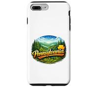 Carcasa para iPhone 7 Plus/8 Plus Paisaje escénico del Valle del Bosque de Pensilvania