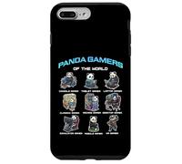 Carcasa para iPhone 7 Plus/8 Plus Panda Gamers of The World Diverse Gamer Panda Graphic