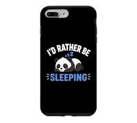 Carcasa para iPhone 7 Plus/8 Plus Panda Sleep Funny Nap Humor Lazy I'D Rather Be Sleeping