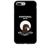 Carcasa para iPhone 7 Plus/8 Plus Pantanal Brasil Nutria Gigante Atardecer Río