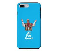 Carcasa para iPhone 7 Plus/8 Plus Papa León XIV AI para el Bien - MAGNIFICA HUMANITAS