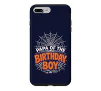 Carcasa para iPhone 7 Plus/8 Plus Papa of The Boy - Camiseta de Fiesta de Halloween con telaraña de cumpleaños