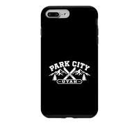 Carcasa para iPhone 7 Plus/8 Plus Park City Utah Esquís Cruzados Esquí de montaña