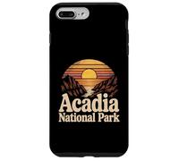 Carcasa para iPhone 7 Plus/8 Plus Parque Nacional Acadia Vintage Montaña Puesta De Senderismo Main