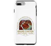 Carcasa para iPhone 7 Plus/8 Plus Parque Nacional del Gran Cañón Arizona USA Rutas de Senderismo Retro